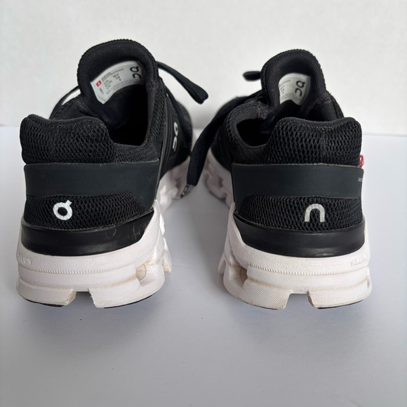 On Cloud Cloudswift Shoes Running Sneakers Cushioned Trainer Black White Size 7 - Picture 12 of 15
